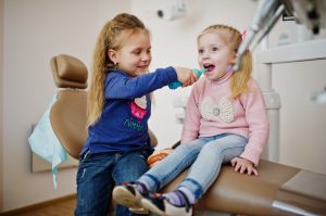 bambini dal dentista
